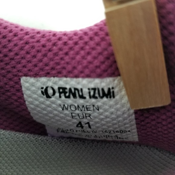 Pearl Izumi Road Fuel 1V Purple Gray   Womens Cycling Walking Shoes EU 41 US 9 - Picture 5 of 8
